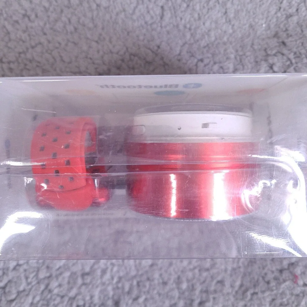 Armitron Digital Sport Watch‎ and Bluetooth Wireless Speaker Set Red Stop Watch